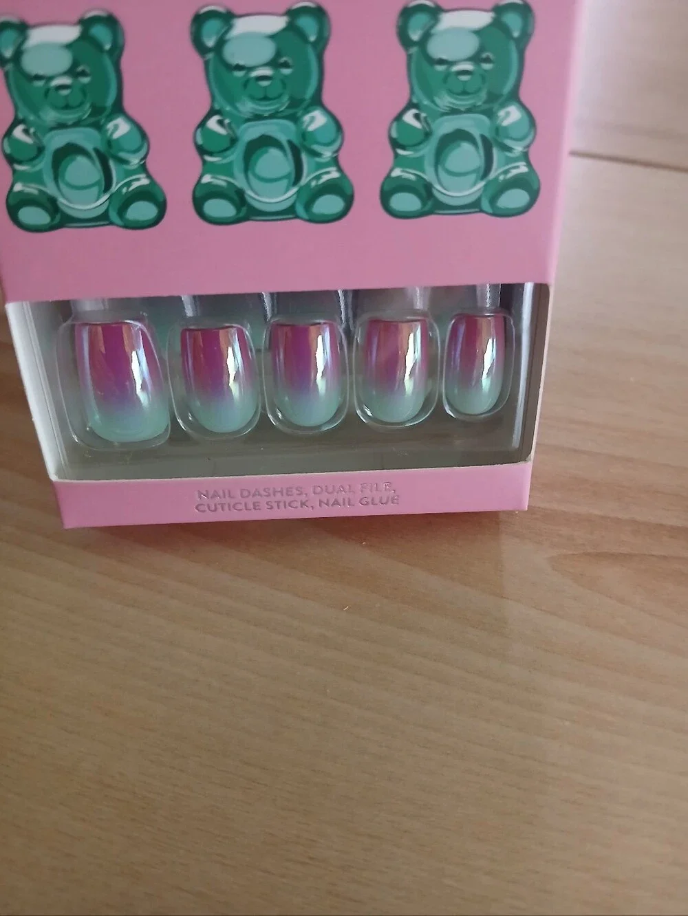Brand New Red Aspen Press On Nails I Like It Sugar-Coated, Charlie